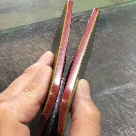 オリーブコードバン×ルガトショルダーワイン 二つ折り財布 小銭入れなし