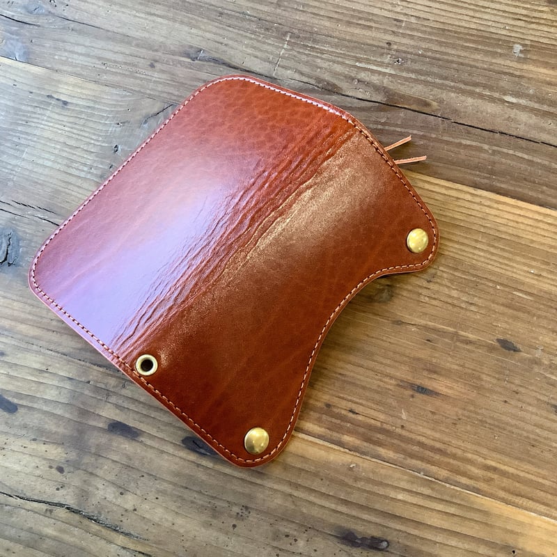 【オーダーメイド】ミドルウォレット　ルガトショルダー　ダブルステッチ　キャンモア オーダーメイド】ミドルウォレット ルガトショルダー ダブルステッチ