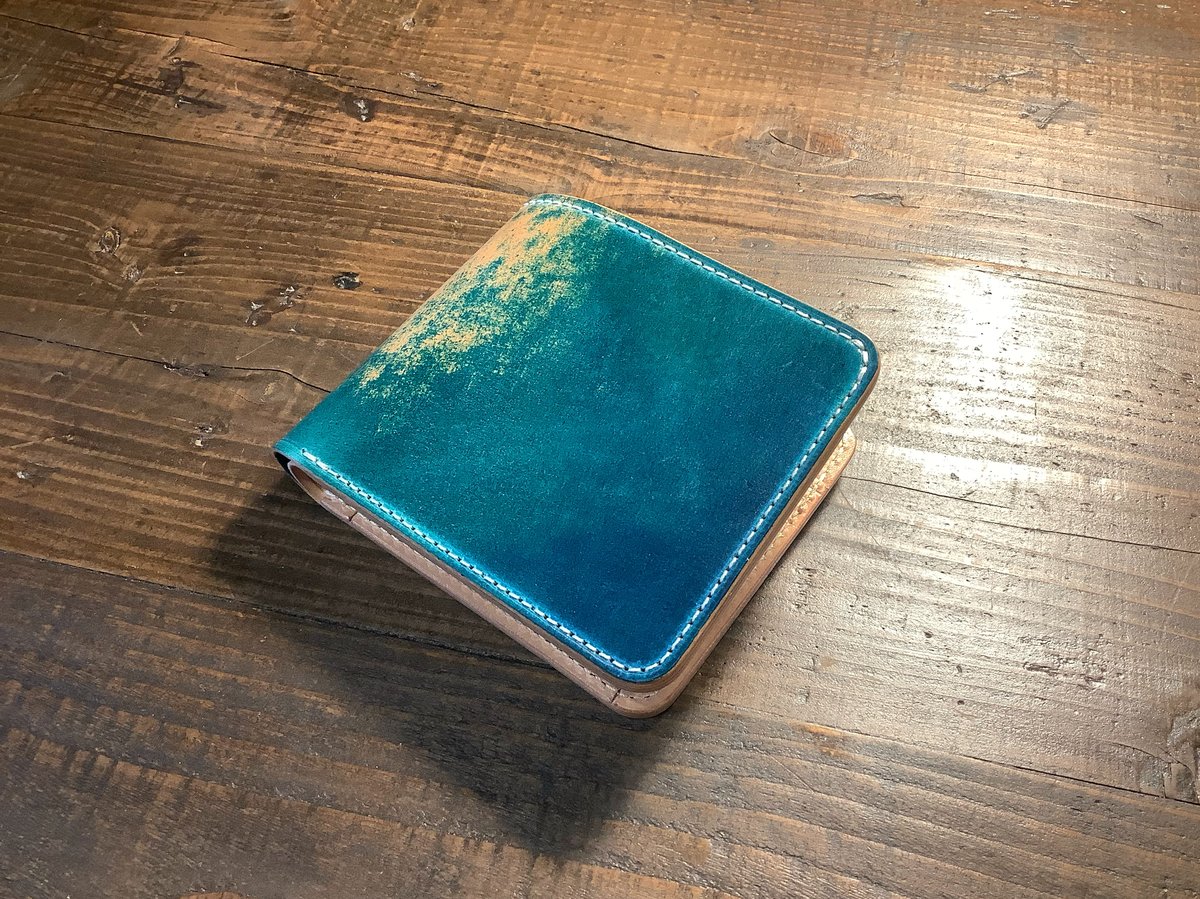 オーダー品　コンパクト財布　ロカドコードバン crafsto TIPS | 革財布・革小物crafsto（クラフスト） – tagged
