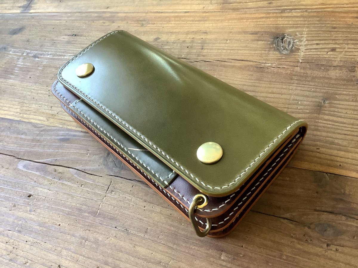 トラッカーウォレット コードバンかぶせ Amazon | [FUNNY