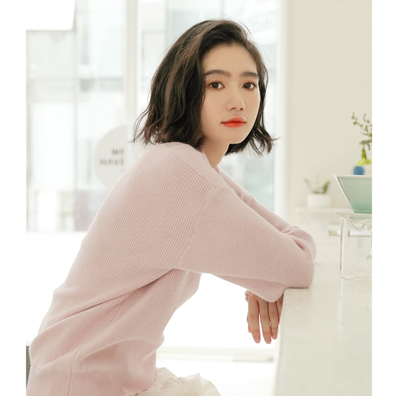 フリルオフショルダーニット | 【人気レディースファッションストア