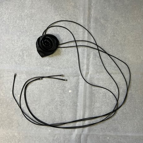 leather rose belt