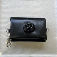 card case black ROSE