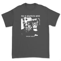 As A Sketch Pad - Lucha Gray Tee