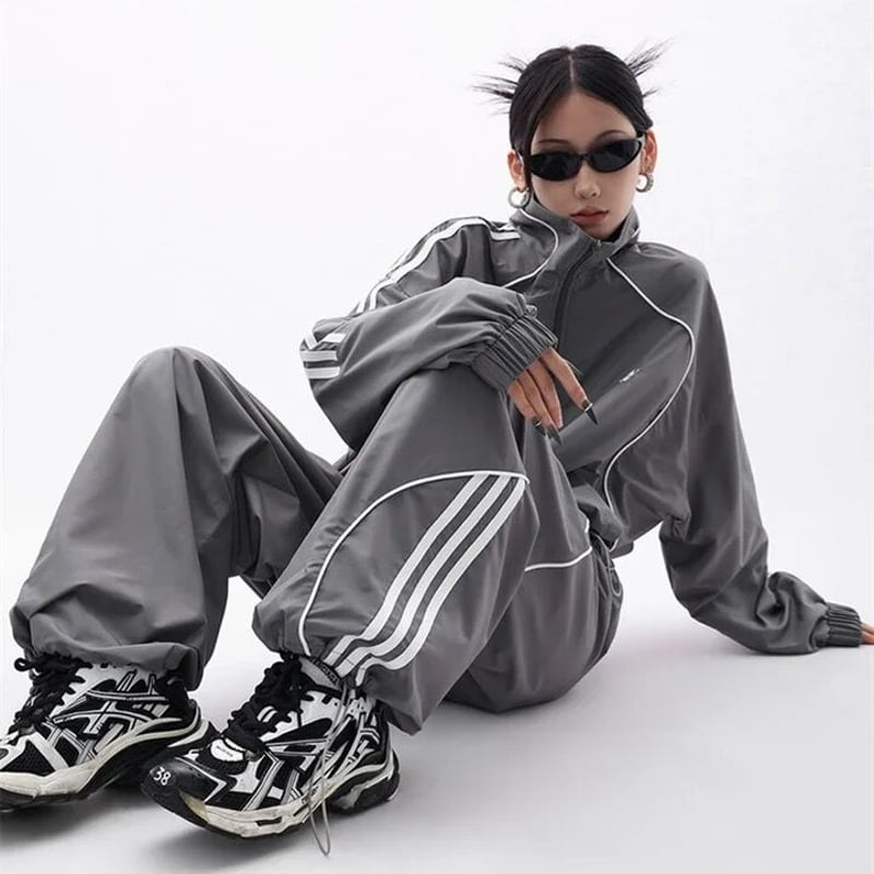 uk”usドリル スウェットセットアップ ナイキtrapstar HIPHOP trapstar