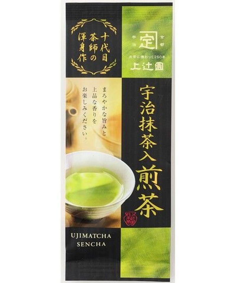 茶師の渾身作 宇治抹茶入煎茶 100g | お茶の上辻園