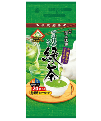 宇治抹茶入緑茶ティーバッグ 3g×20P