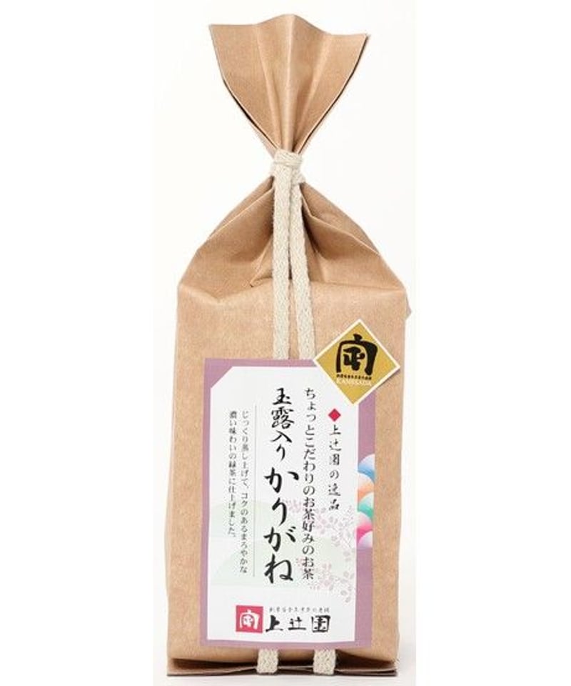かりがね180g、玉露200g、特上煎茶200g 玉露入かりがね 200g | お茶の上辻園