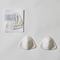 【PURE SILK BREAST PADS/TRIANGLE】ECRU