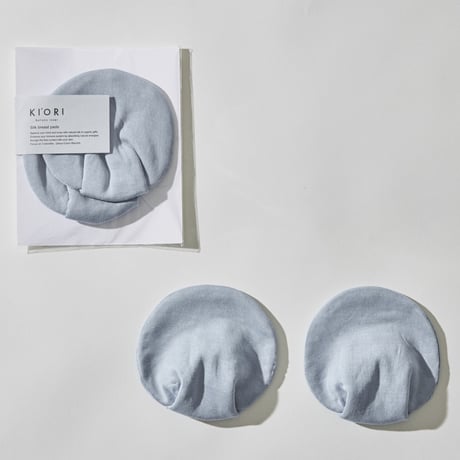 【PURE SILK BREAST PADS/ROUND】ORGANIC DYE