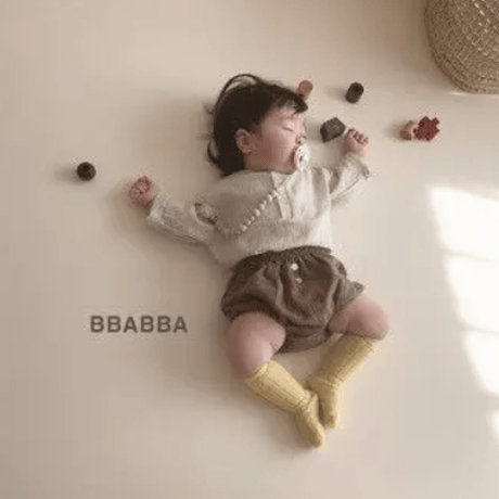 〈即納/73㎝/90㎝のみ〉柔らかパンプキンパンツ