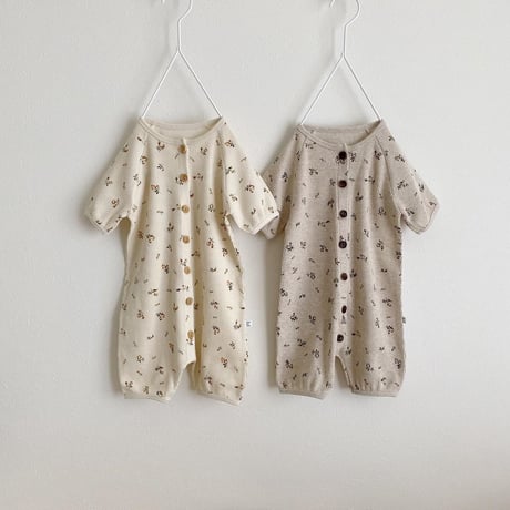 <即納> BABY waffleロンパース×帽子