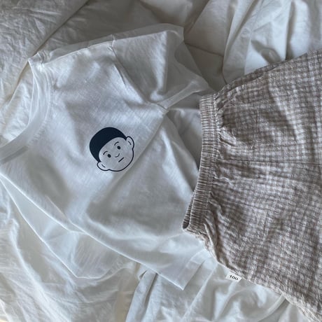 <即納/90㎝/120cm>BOYプリント半袖Tシャツ