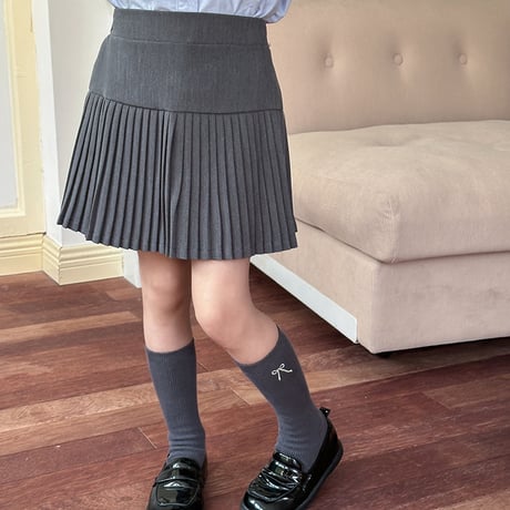 <予約商品/90㎝-150㎝>GIRLS プリーツスカート