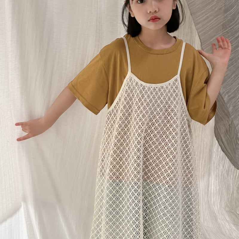 美品 デュアルヴュー コットン × リネン デニムワンピース 40 日本製 ◇ボタニカルダイワンピース（0772240802） | human