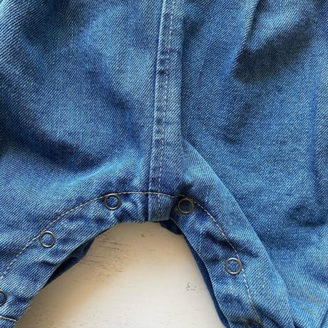 <予約商品/65㎝～100㎝>デニムサロペット