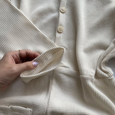 <即納/100sizeのみ>ワッフルオールインワン