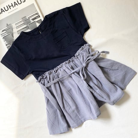 <即納/120sizeのみ>カジュアルワンピース