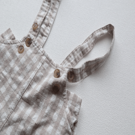 <予約商品/73㎝-100㎝>gingham short pants