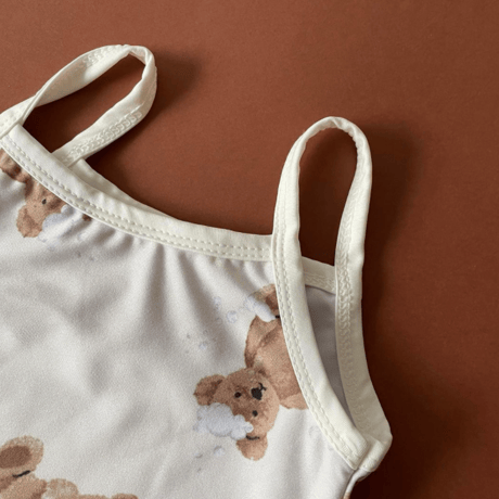 <即納/80cm/90cm>bear swim suit
