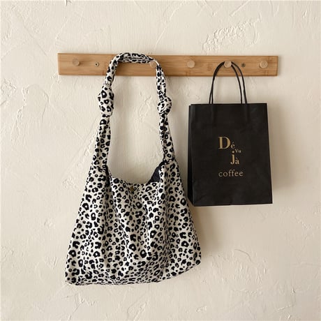 <予約商品>mama's leopard bag