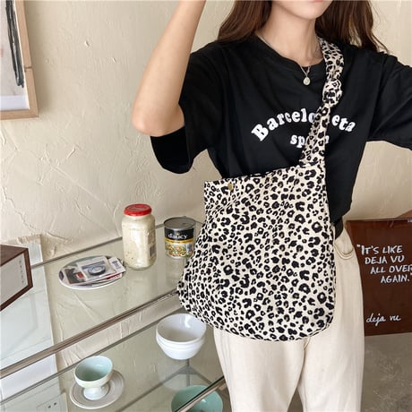 <予約商品>mama's leopard bag