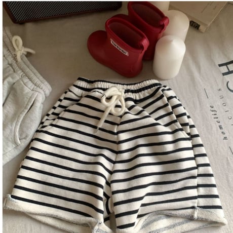 <予約商品/73㎝－110㎝>切りっぱなしショートパンツ