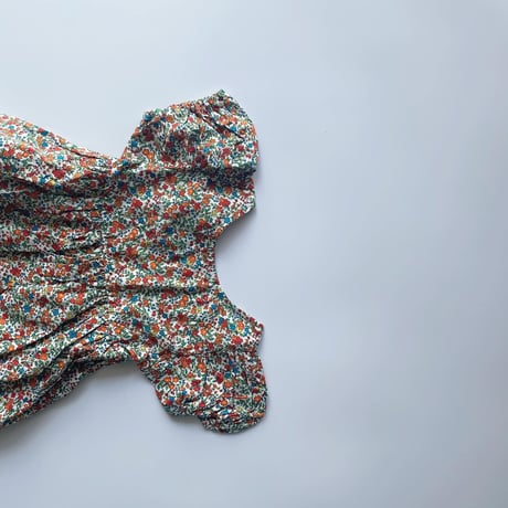 <予約商品/一部即納>flowerワンピース 80cm~150cm