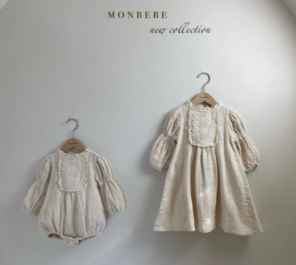 即納/monbebe >アマンクワンピース | SQUSQU