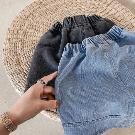 <予約商品/80size～130size>denim short pants