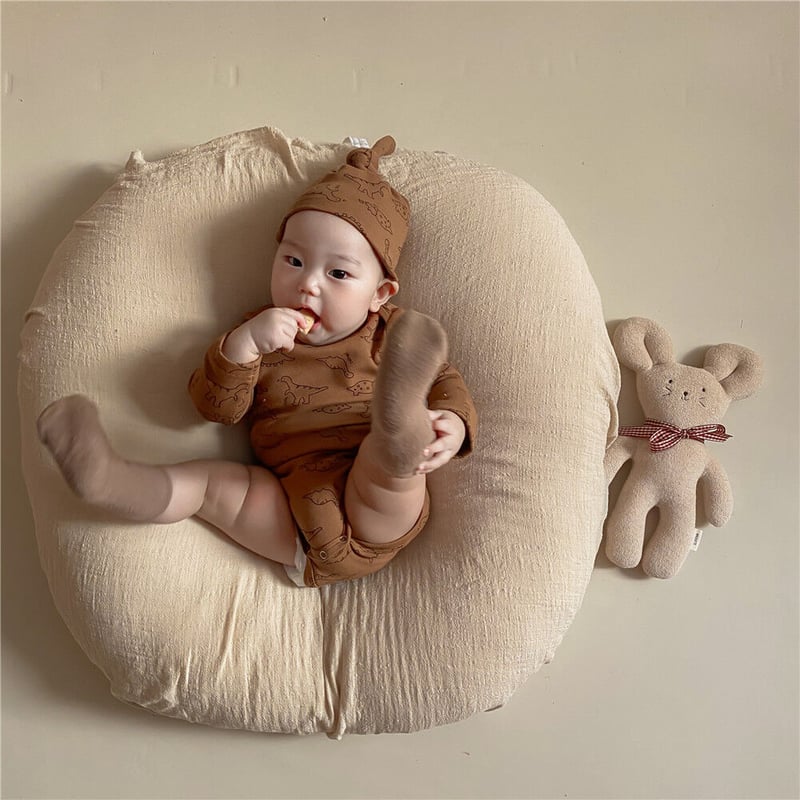 恐竜 パーカー ロンパース ベビー 2024 かぎり シンプル 辰年 パジャマ 