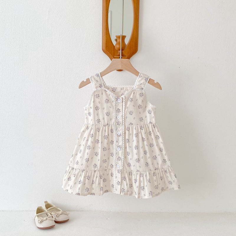 120㎝　フリルワンピース 楽天市場】在庫僅か！【セール 50％OFF】女の子 子供服 前開き