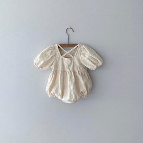 <一部即納/予約商品>リネンロンパース