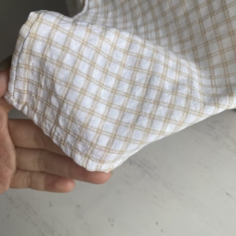 <即納/GIRLS>gingham dress