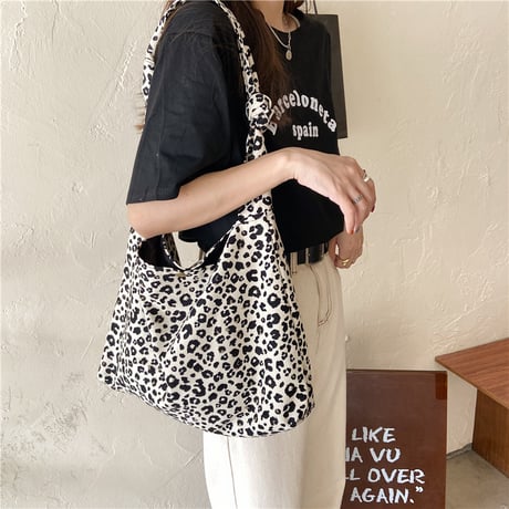<予約商品>mama's leopard bag