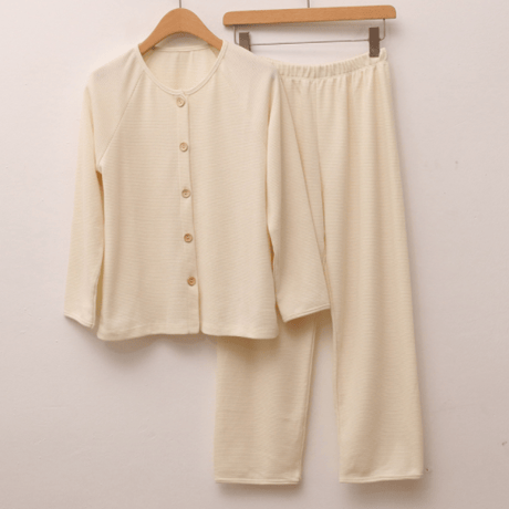 <予約商品/親子アイテム>MAMA waffle ルームウェアセットアップ