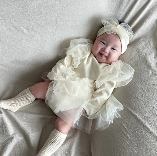baby triana フリル付きロンパース ベージュ グレー O1CN01orQifO1cumjLi9Xjb__26013
