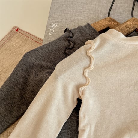<予約商品/80size～130size>チュールワンピース+トップスセット