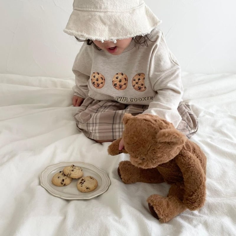 予約商品/一部即納>cookie長袖Tシャツ | SQUSQU