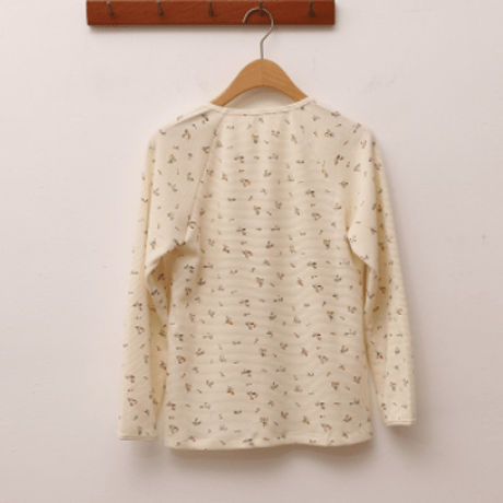 <予約商品/親子アイテム>MAMA waffle ルームウェアセットアップ