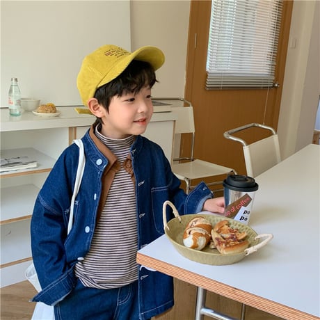 <即納> KIDS オーバーサイズデニムジャケット