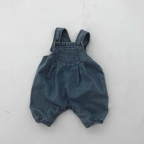 <予約商品/65㎝～100㎝>デニムサロペット