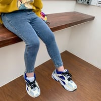 <即納/100㎝/110㎝のみ>skinny denim pants