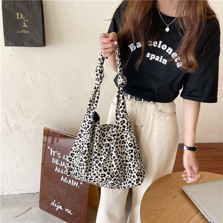 <予約商品>mama's leopard bag