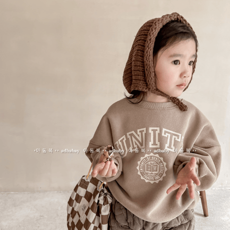 <即納/80size～130size>厚手くすみカラープルオーバー