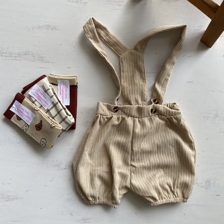 ＜即納/BABY＞コーデュロイショートパンツ