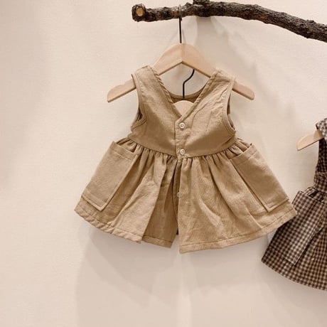 <即納/110cm/130cm>リバーシブル２WAYワンピ