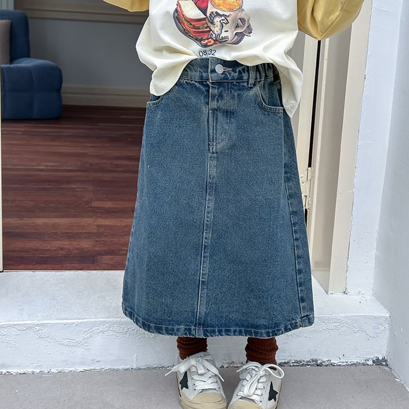 soor ploom デニムスカート　3y LAST ONE【40%off】Soor Ploom（ソーアプルーム）／FILIPA SKIRT