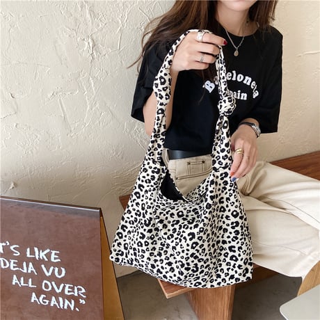 <予約商品>mama's leopard bag