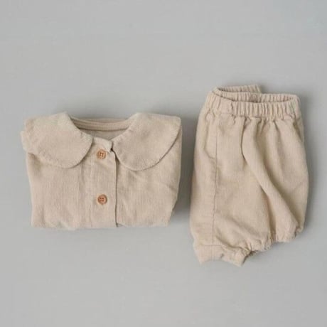 <即納/80-110size>コーデュロイセットアップ